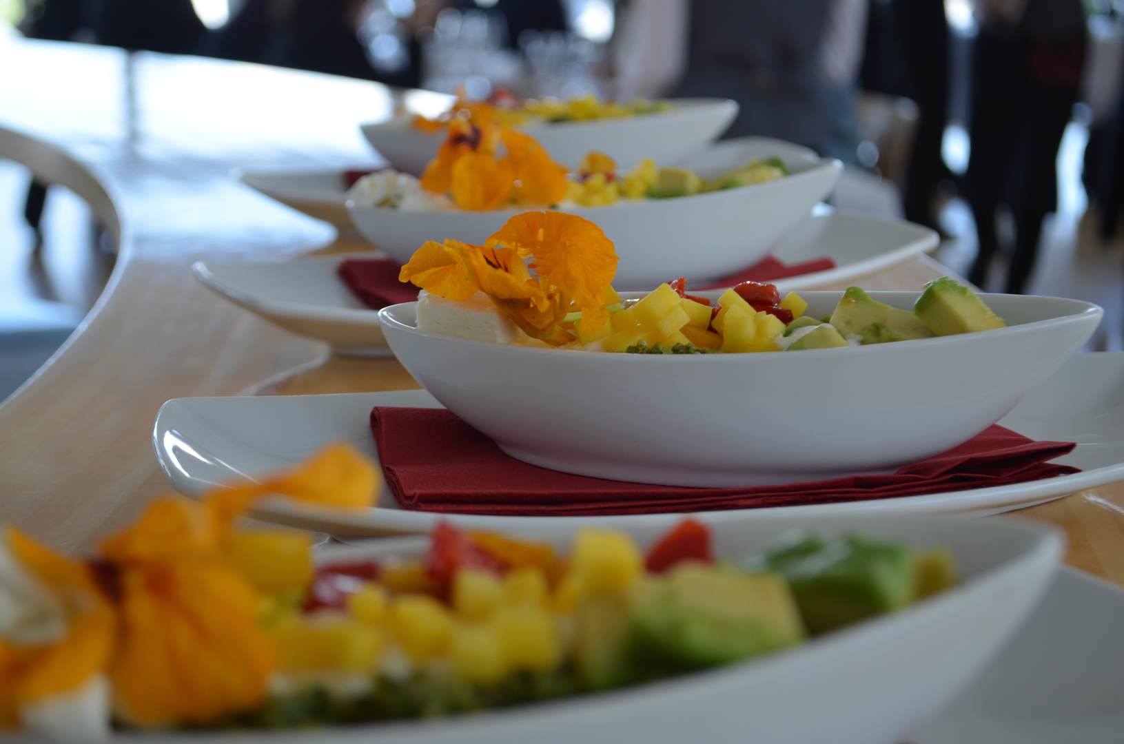 Impressionen der Gastronomie in der HLW 10