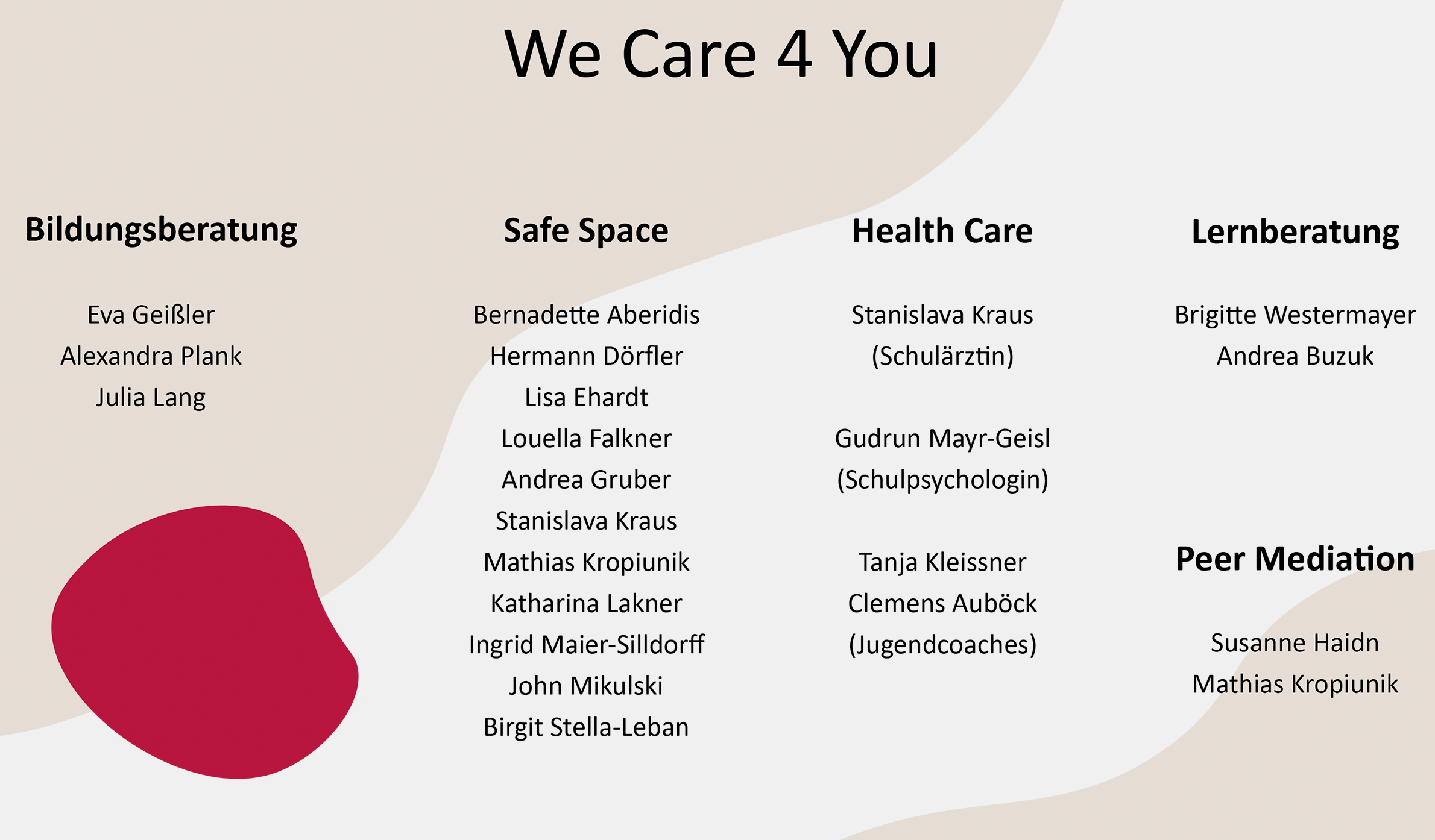 We care 4 you