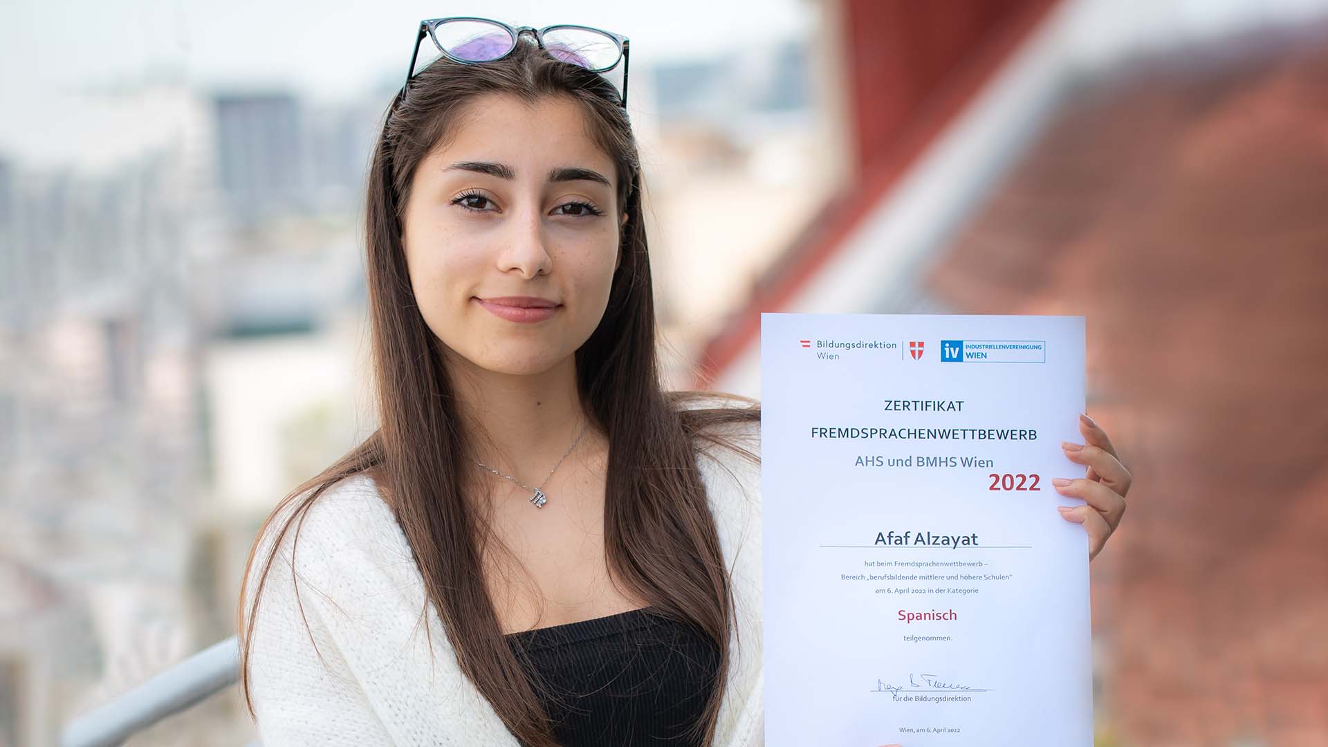 Afaf Alzayat aus der 4 HMA