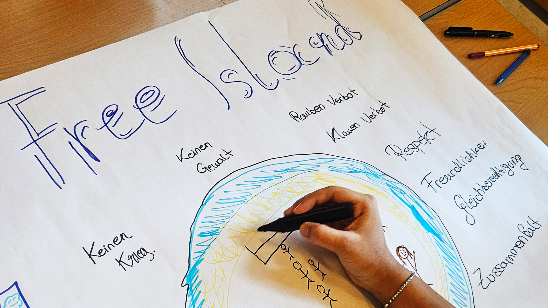 Workshop "Traumland" im Ethikunterricht