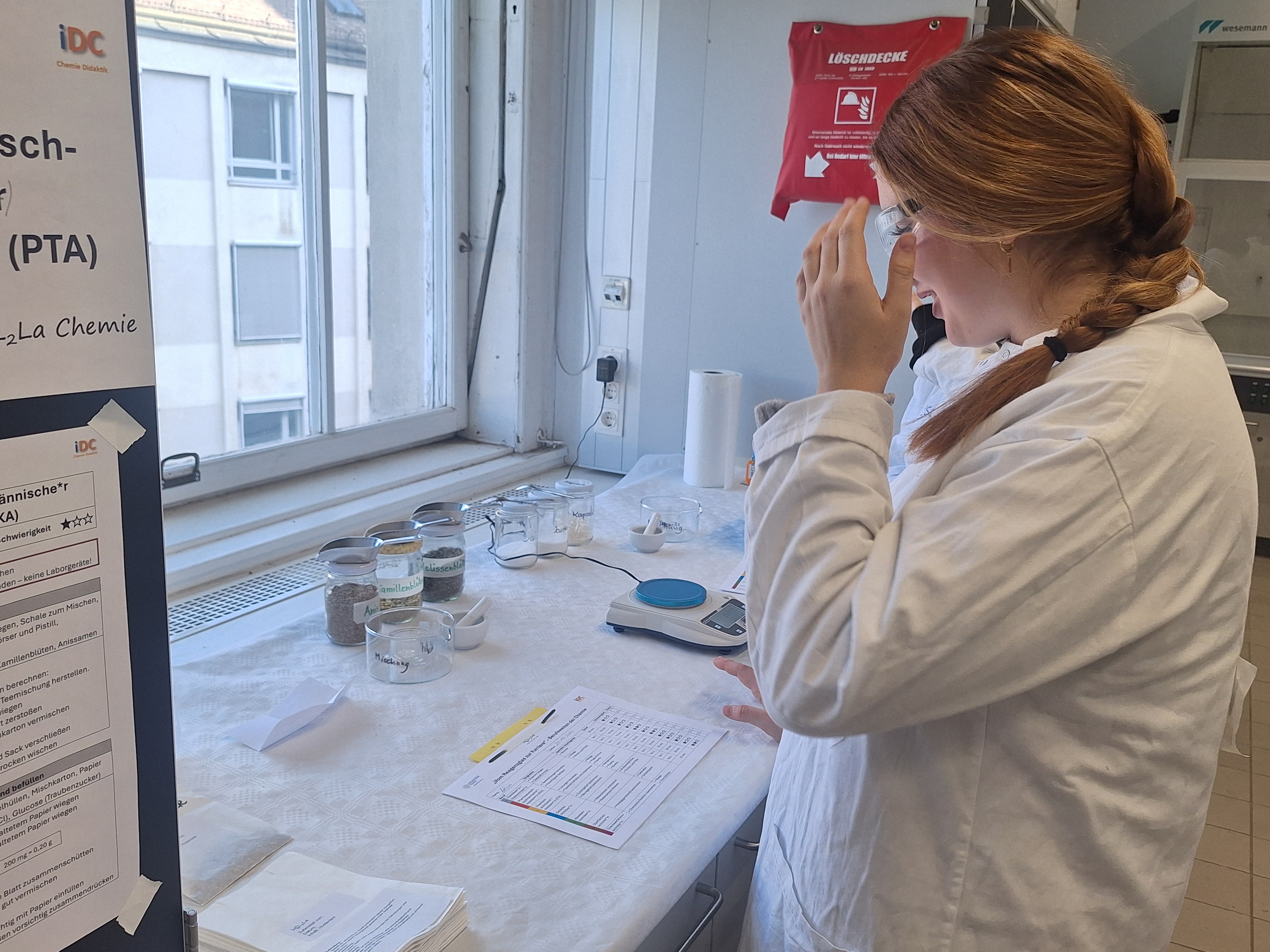 Vom Reagenzglas zur Karriere - Workshop zu Berufswelten in der Chemie