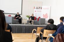 Billy Rehwald zu Besuch in der HLW 10