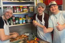 Kochen für die Gruft